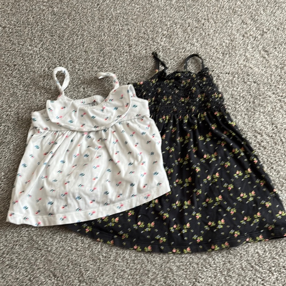 Baby gap top and dress